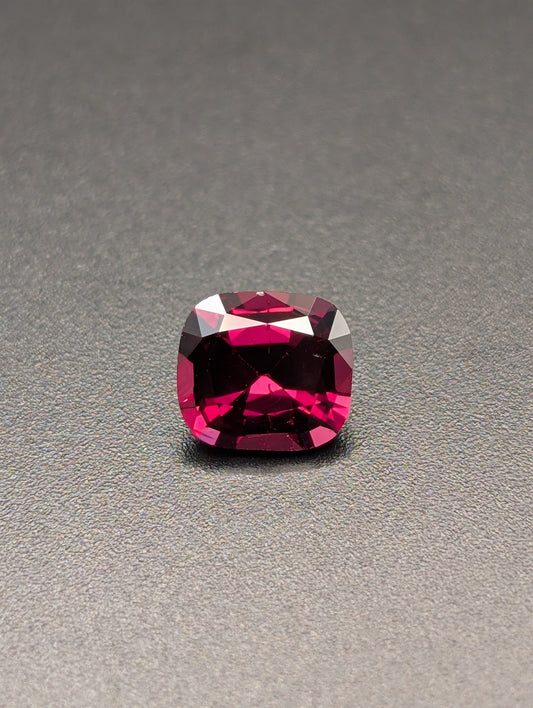 1.75ct Natural Rhodolite Garnet - Cushion Cut