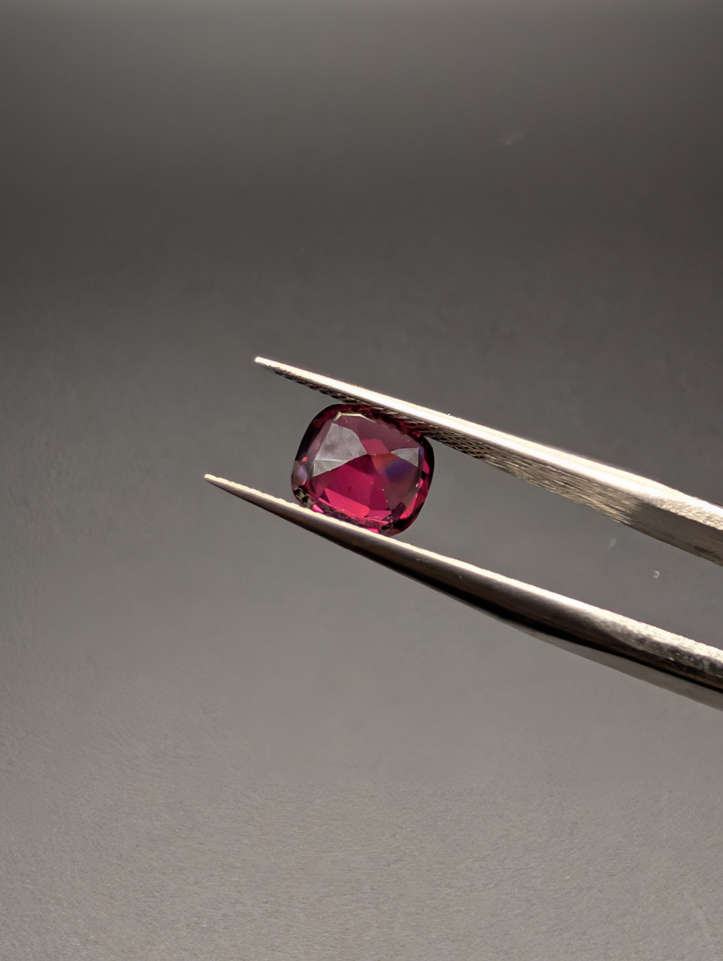 1.75ct Natural Rhodolite Garnet - Cushion Cut