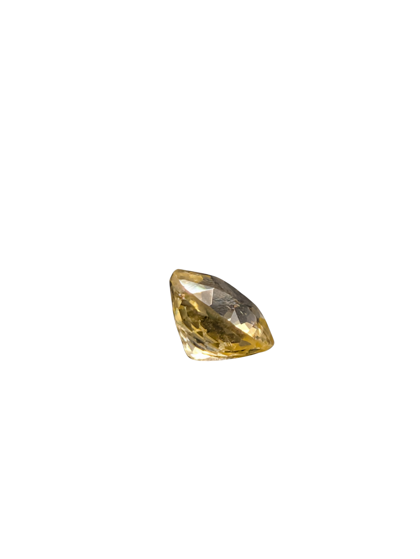 0.76ct Unheated Natural Yellow Sapphire - Ceylon