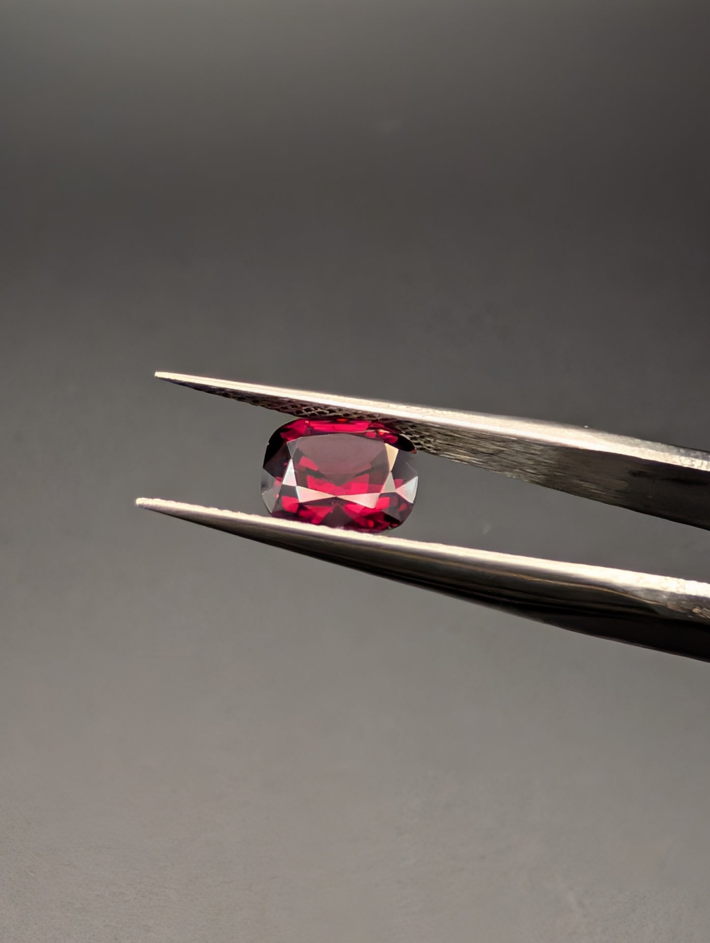 1.75ct Natural Rhodolite Garnet - Cushion Cut