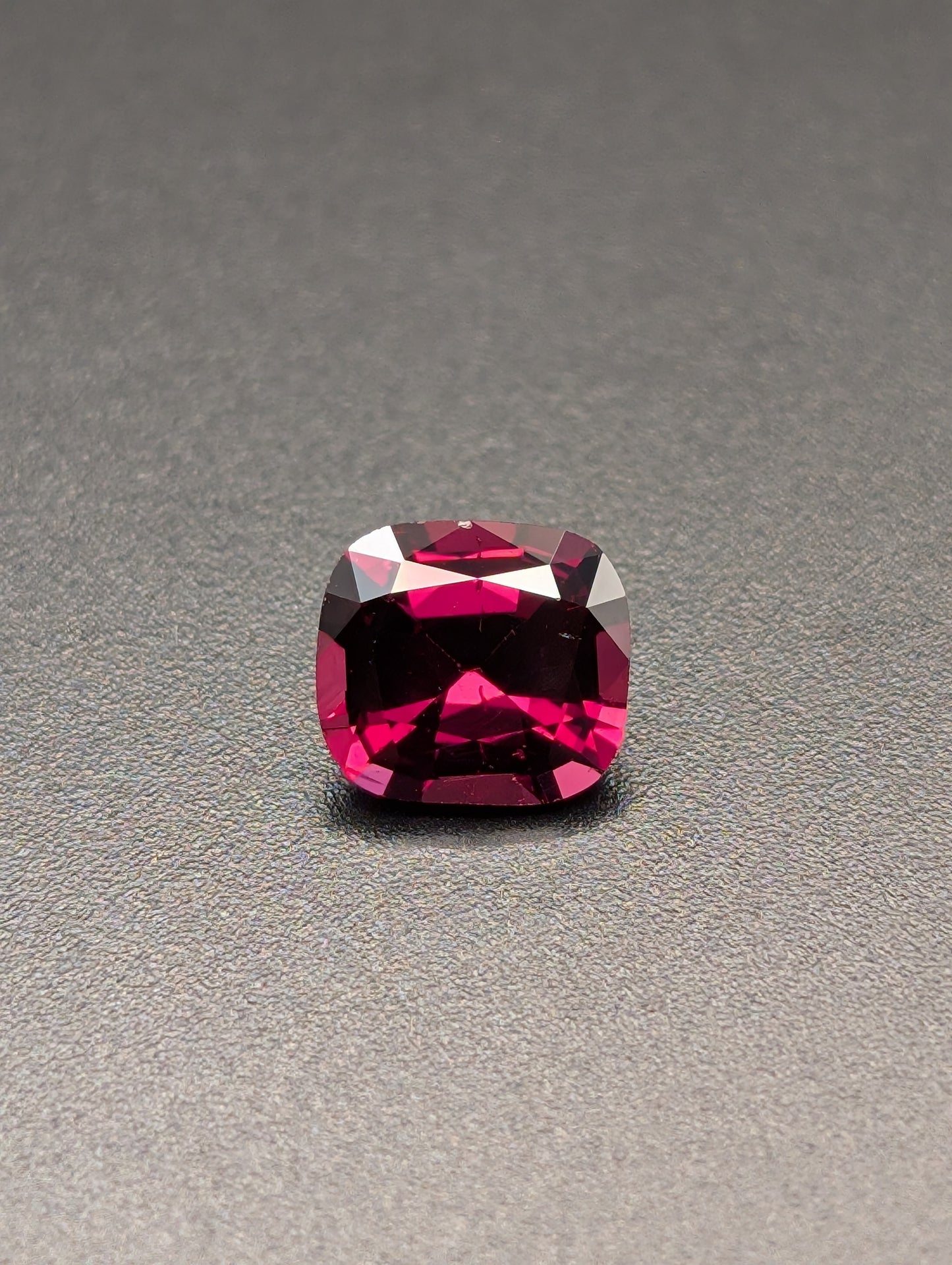 1.75ct Natural Rhodolite Garnet - Cushion Cut