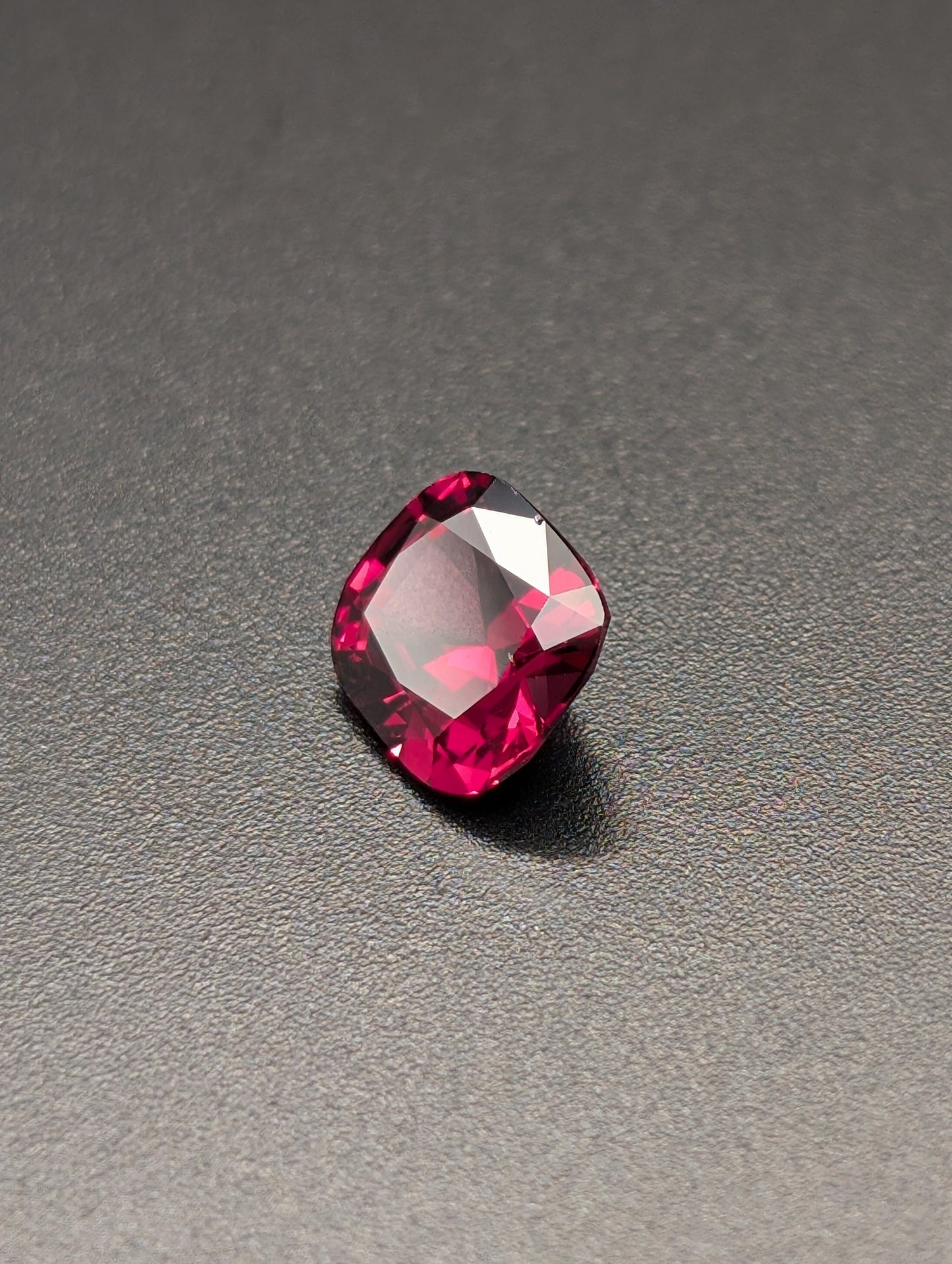 1.75ct Natural Rhodolite Garnet - Cushion Cut